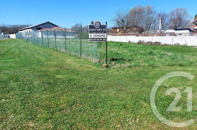 terrain à vendre - 655.0 m2 - DOMERAT - 03 - AUVERGNE - Century 21 Pasquet Immobilier